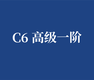 C6 高级一阶
