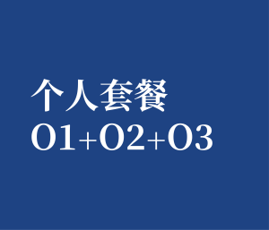 个人套餐 O1➕O2➕O3