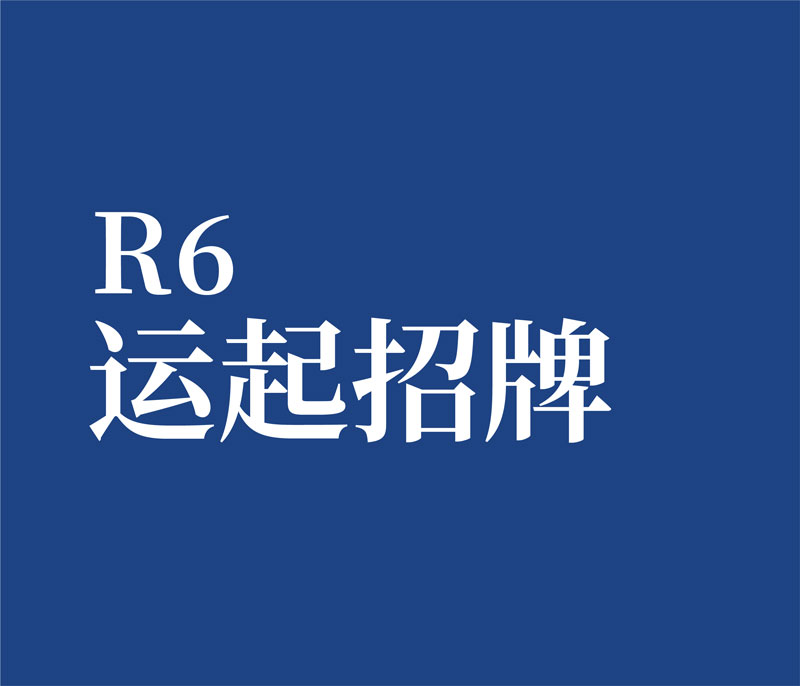 R6 公司运数起招牌